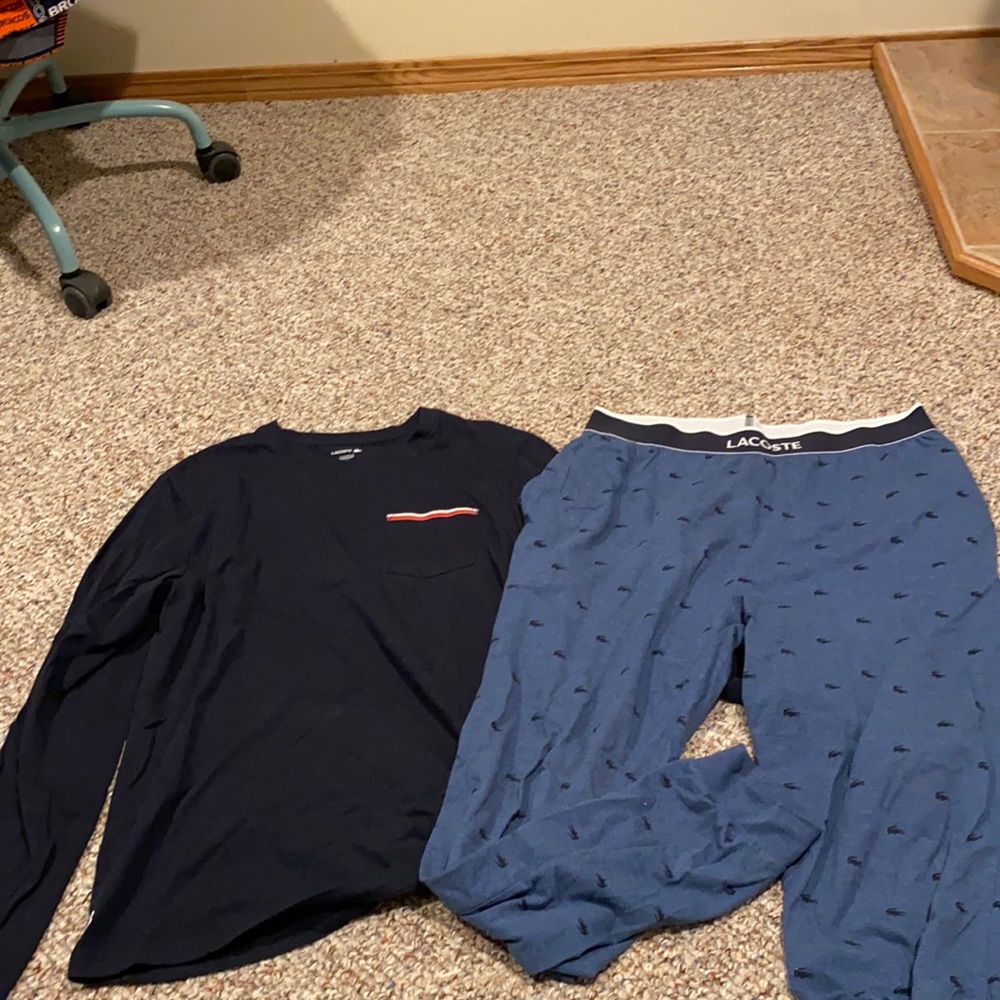 Lacoste pajama set